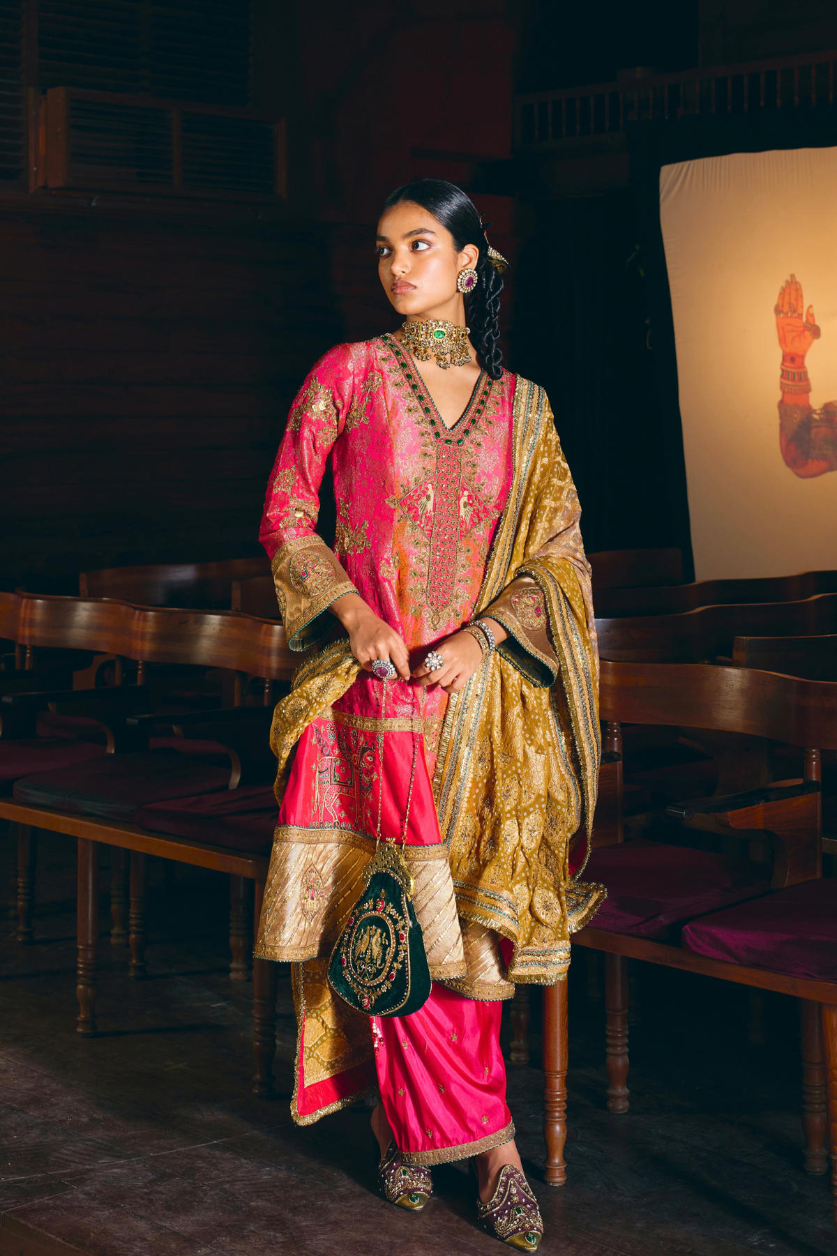 Gulbahar Anarkali Set