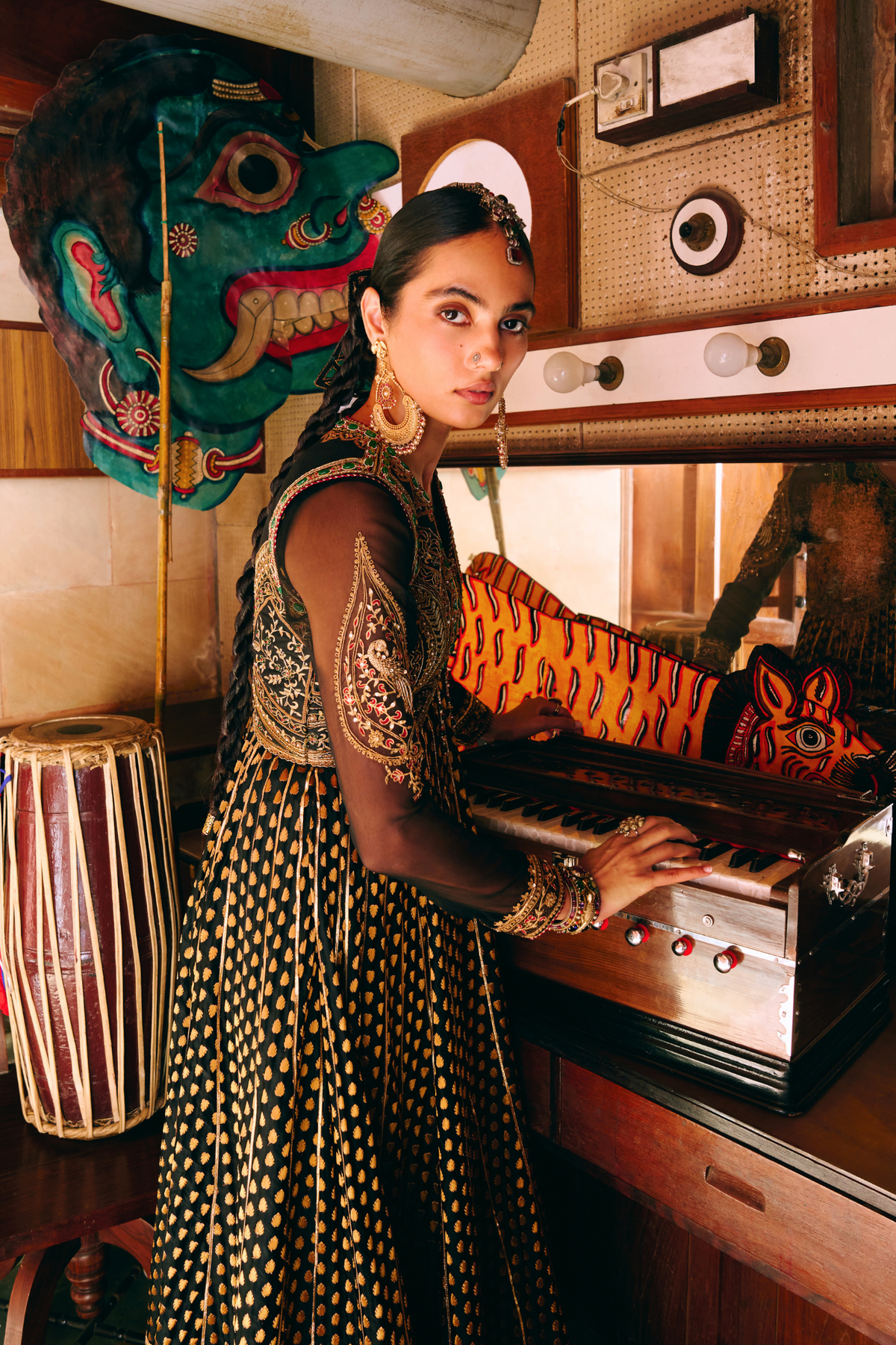 Chandrika Anarkali jacket Set