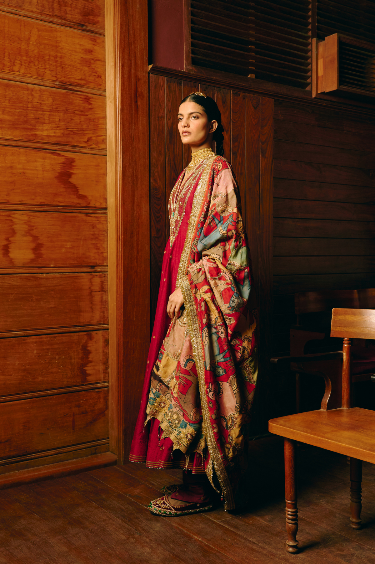 Dhenu anarkali set