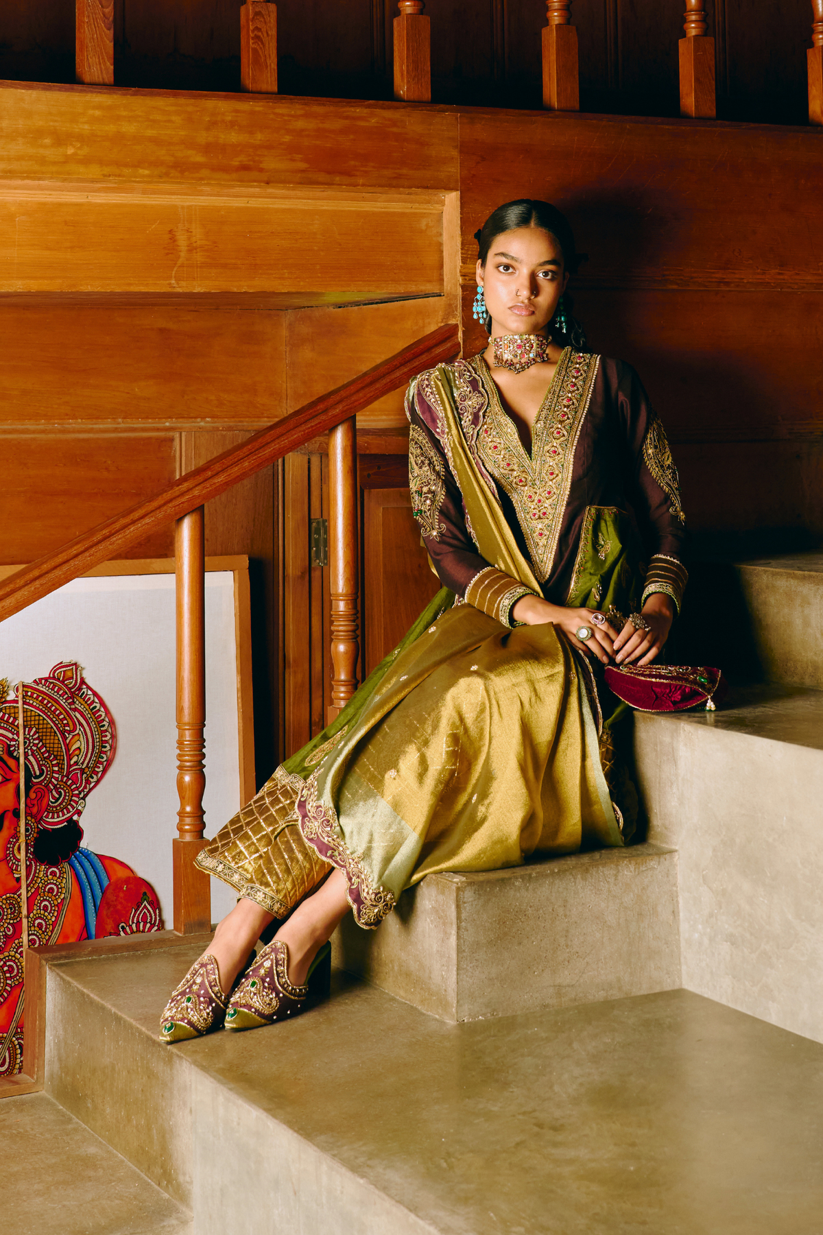 Latika Anarkali Set