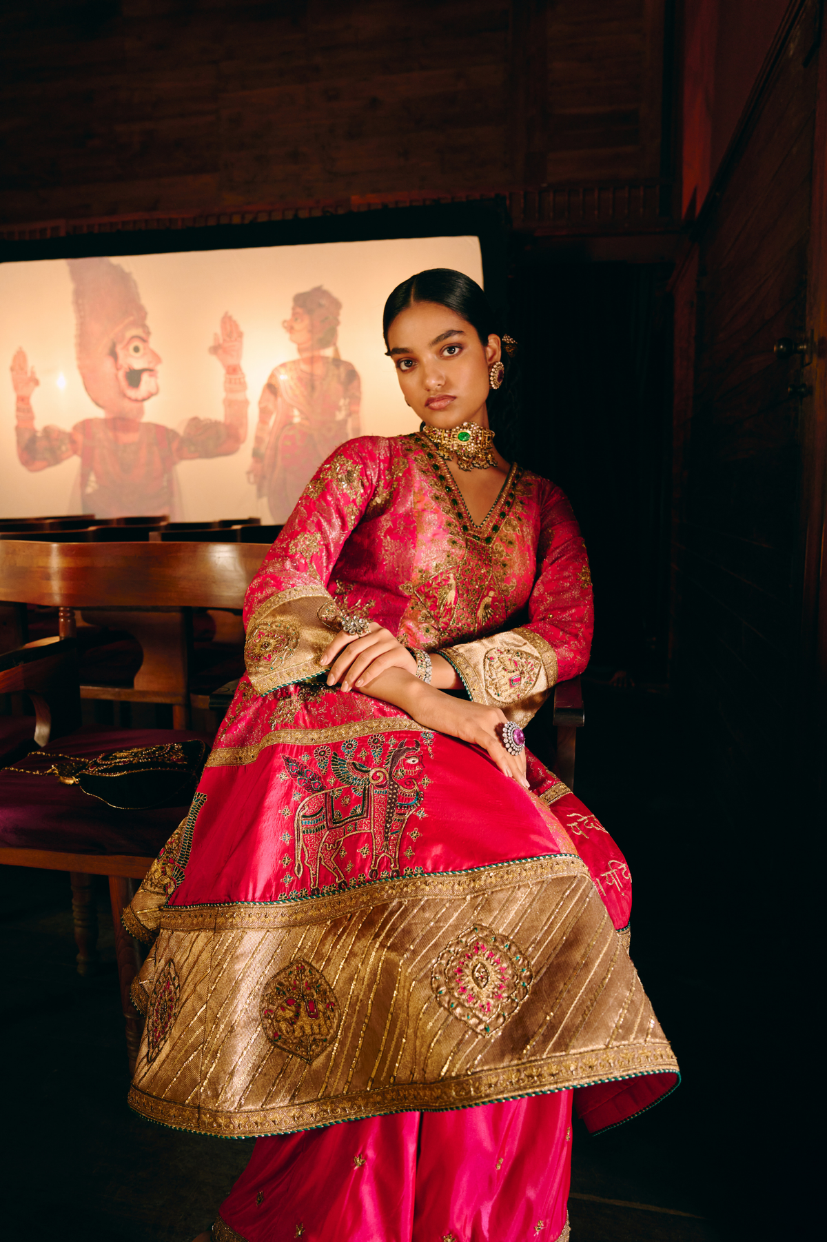 Gulbahar Anarkali Set