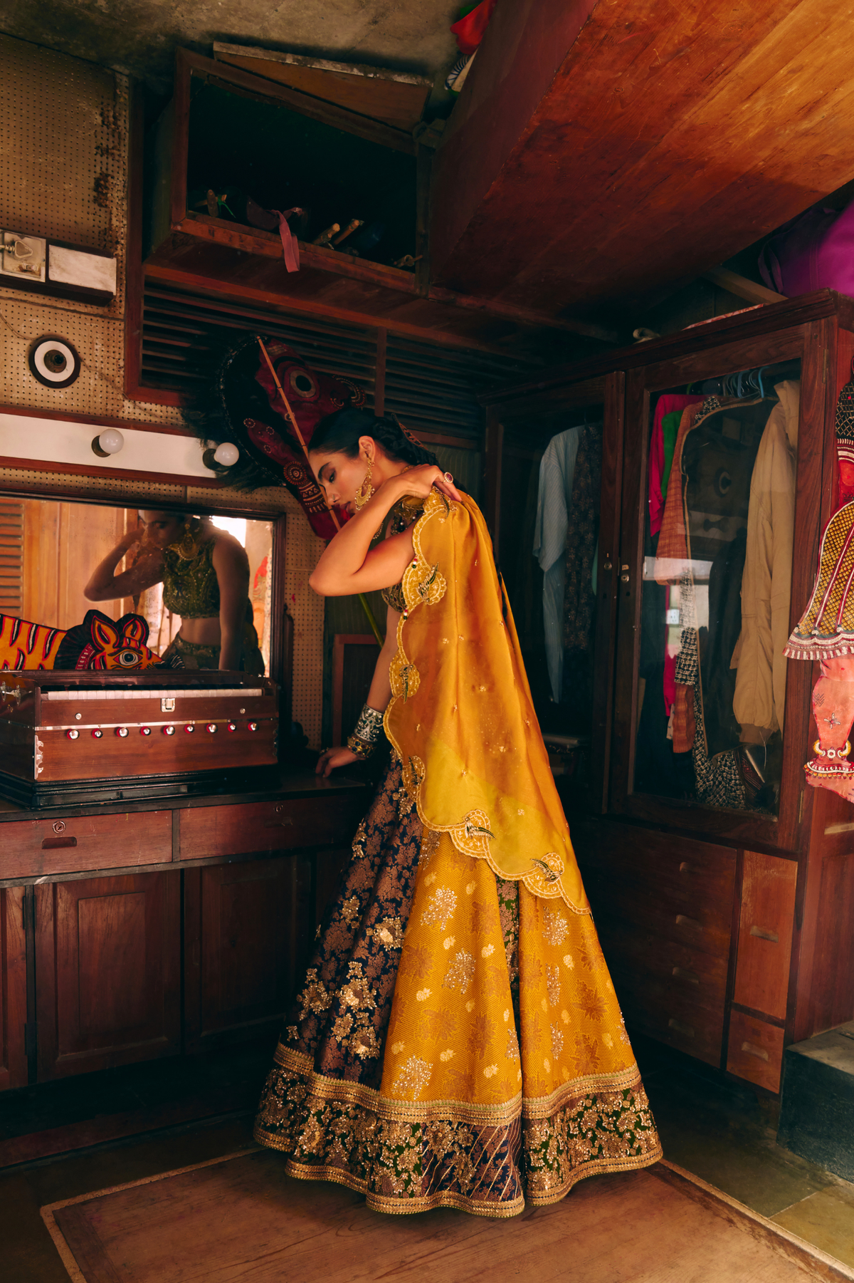 Madhurya multicolor lehenga set