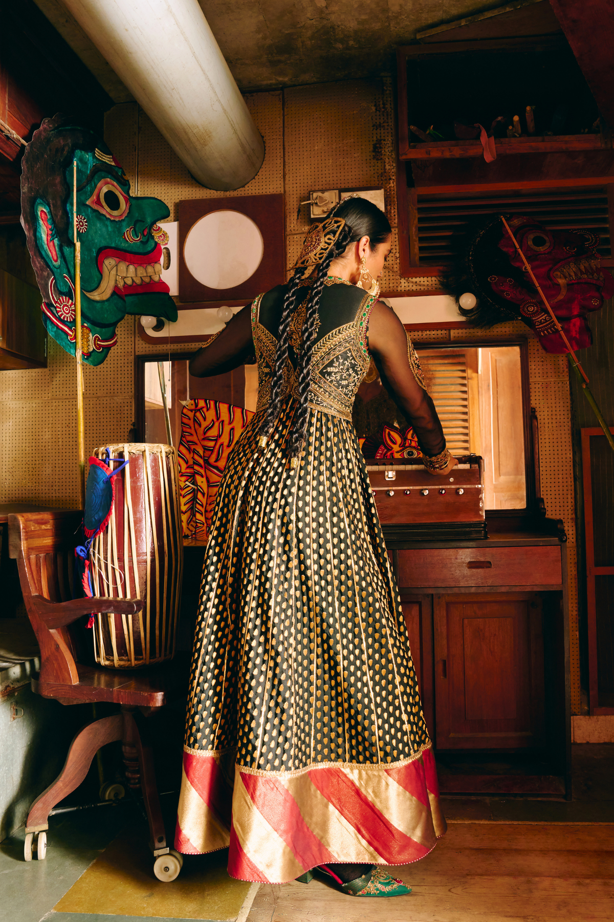 Chandrika Anarkali jacket Set