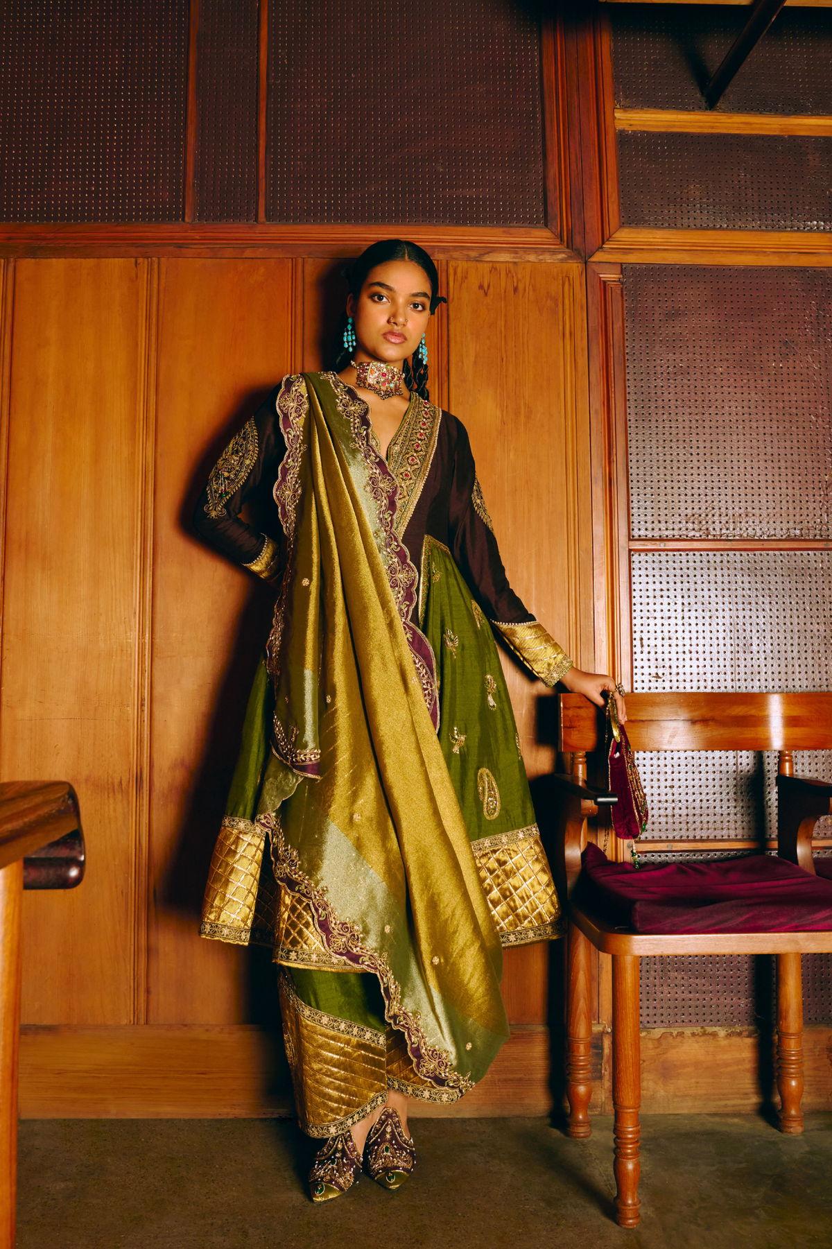 Latika Anarkali Set