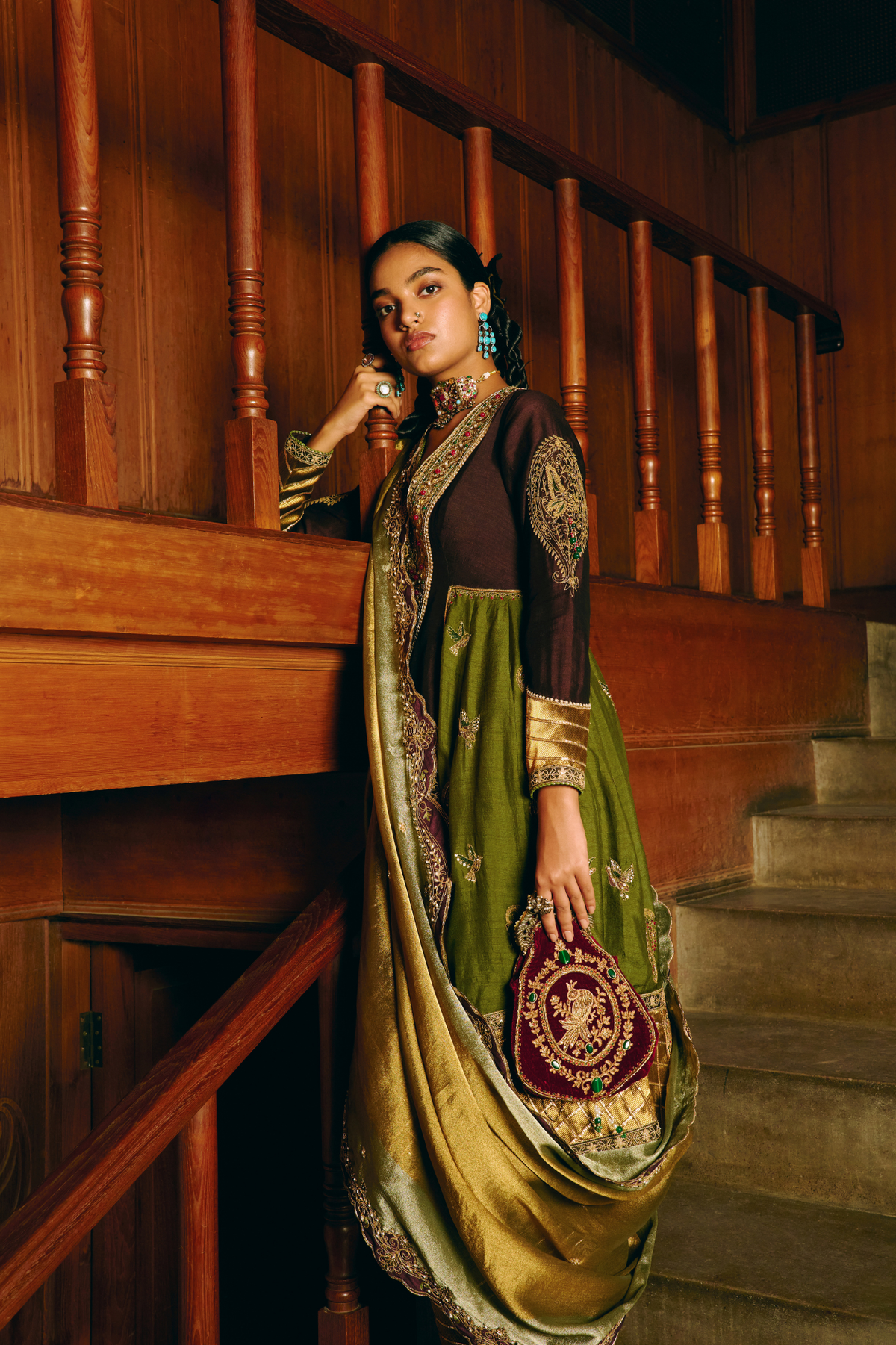 Latika Anarkali Set