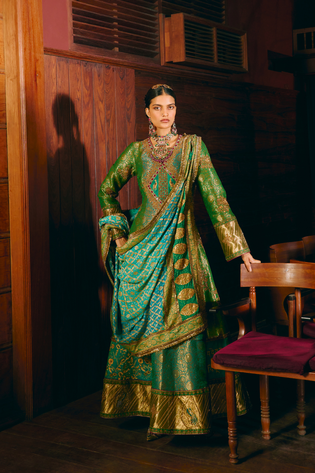 Mayuri anarkali set