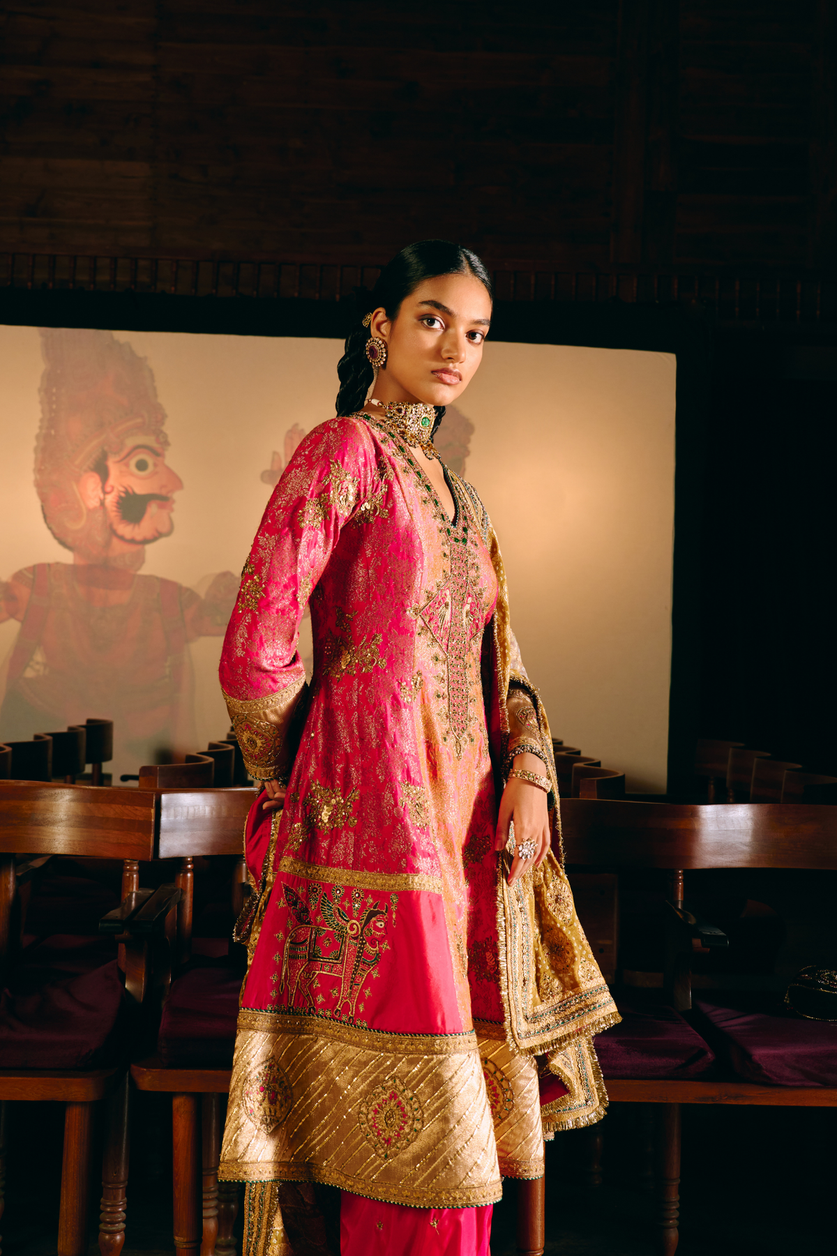 Gulbahar Anarkali Set
