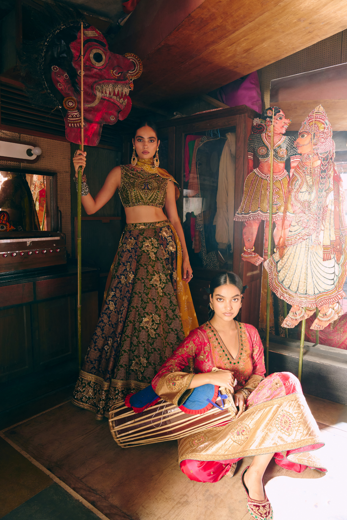 Madhurya multicolor lehenga set