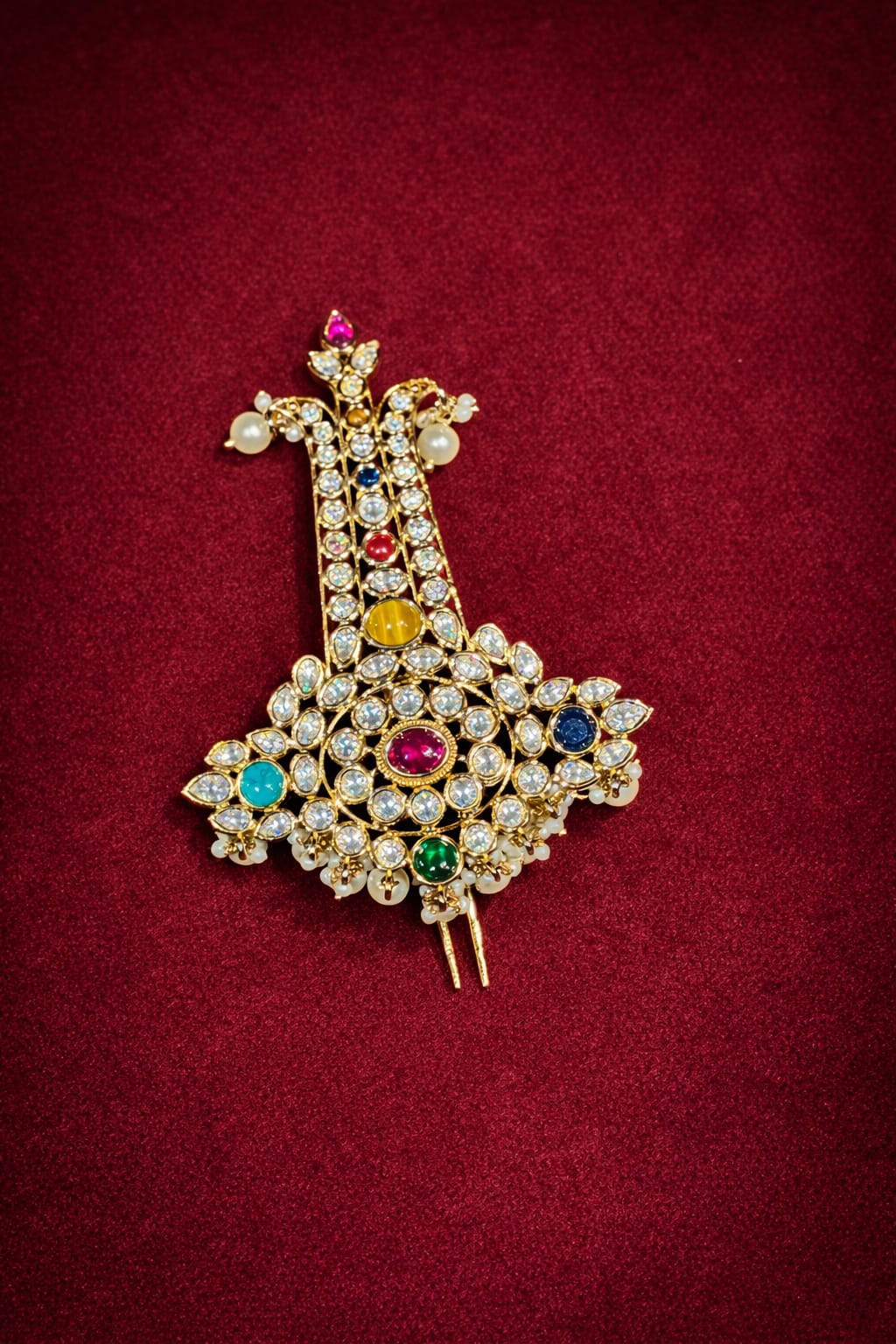 Royal Navratna Turban / Pocket Pin